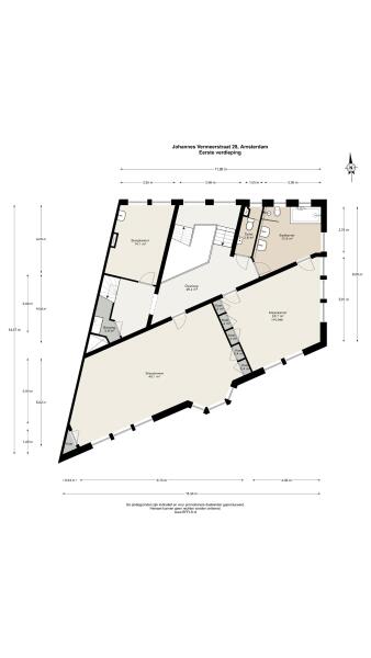 Floor Plan 7 - Johannes Vermeerstraat 28